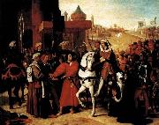 Jean-Auguste Dominique Ingres The Entry of the Future Charles V into Paris in 1358 USA oil painting artist